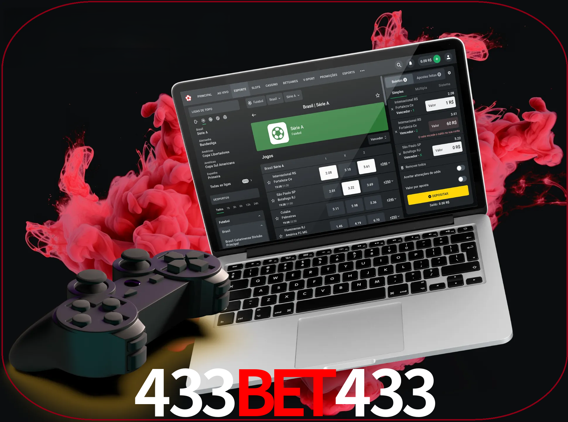 Visite a secção especial de jogos de vídeo em 433BET433 para descobrir em que jogos pode apostar e ganhar muito dinheiro.