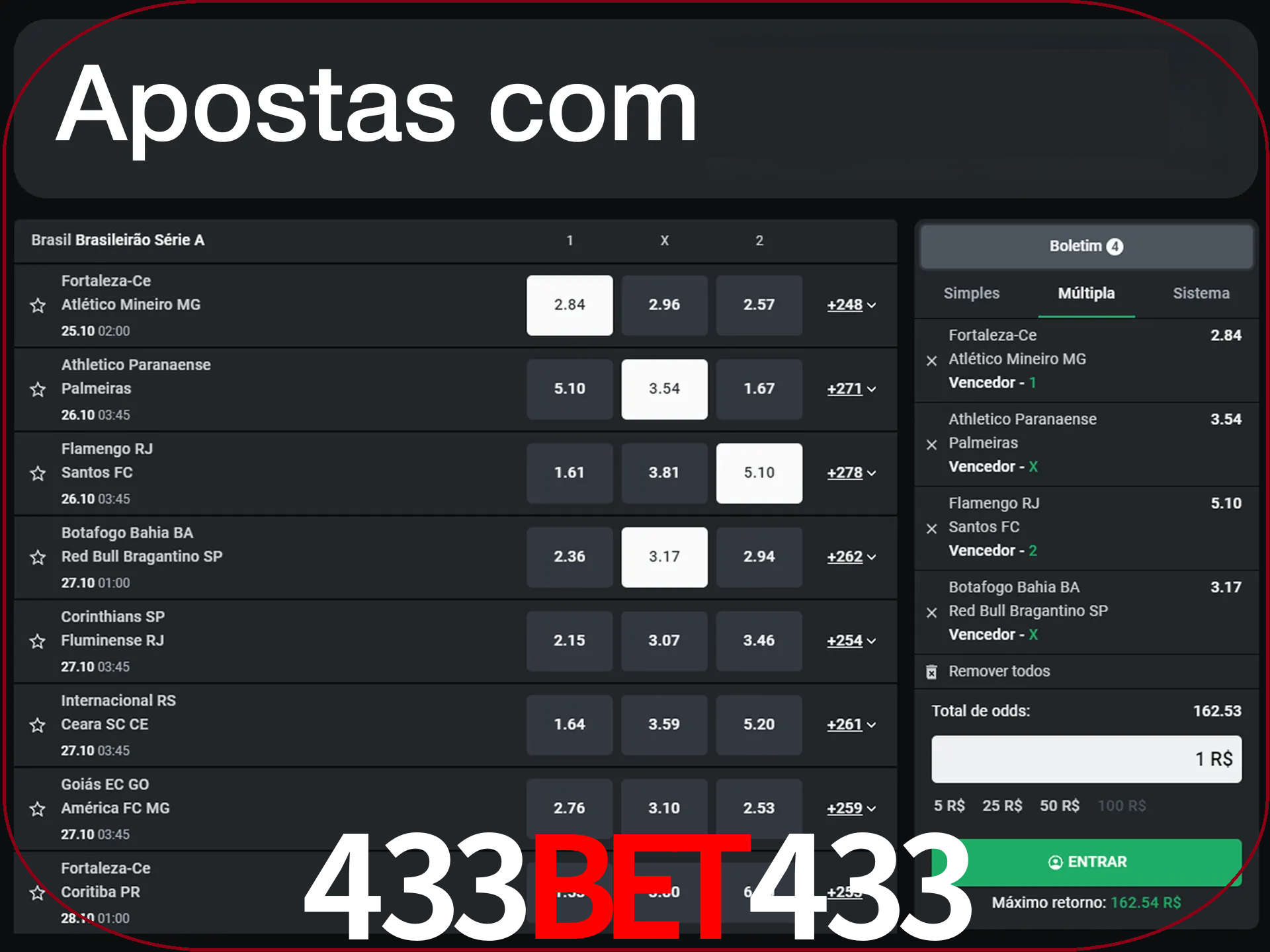 Aposte em vários diciplines com LeonBet.