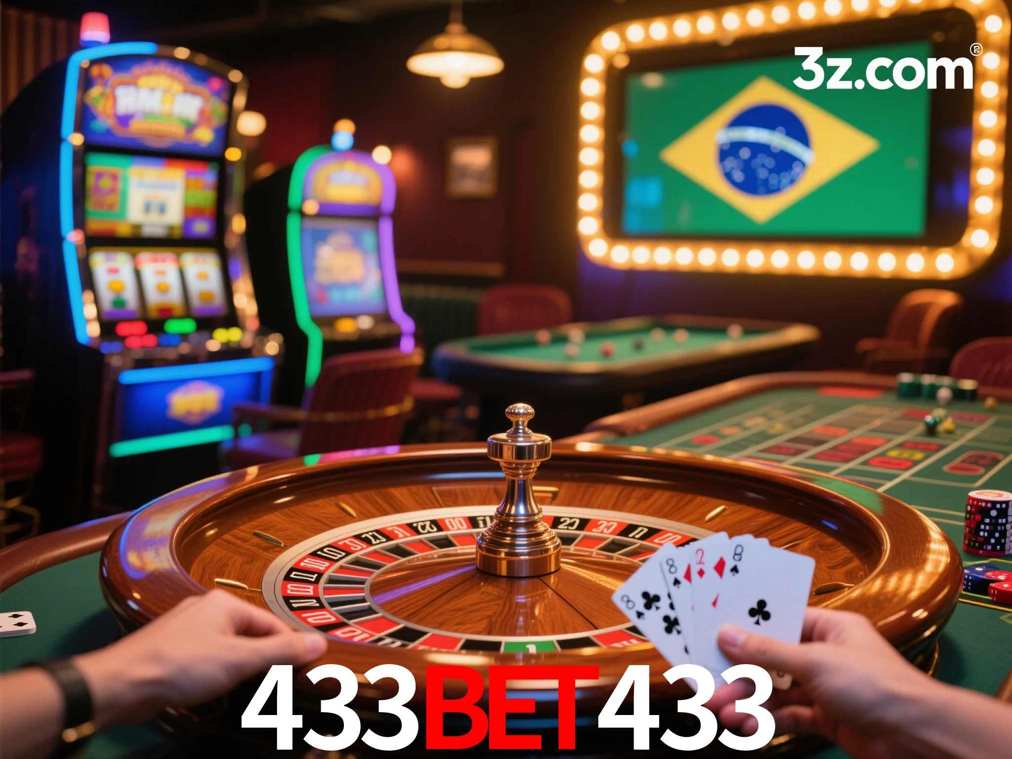 Depositar dinheiro para jogar jogos de cassino.